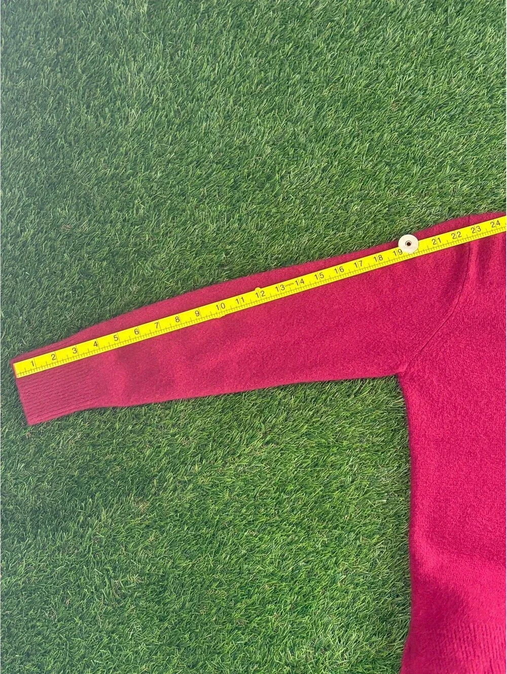 Vintage Nike Red Polyester Athletic Shorts, Men's M